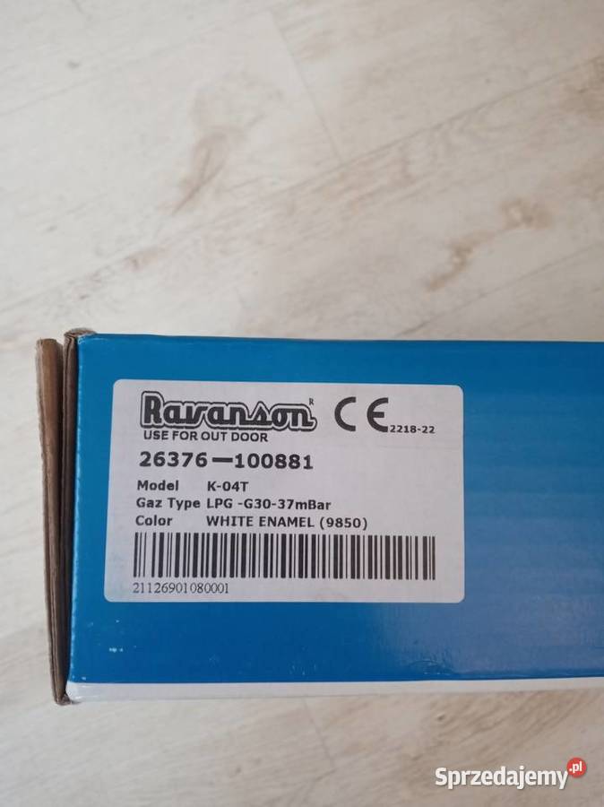 Kuchenka RAVANSON gazowa 4 palnikowa 646kW Kuchenki i piekarniki Bełchatów