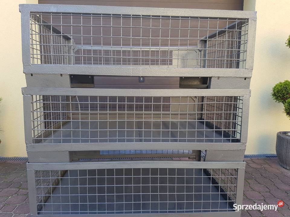 Giterbox 12 pojemnik metalowy siatkowy Wiskitki sprzedam