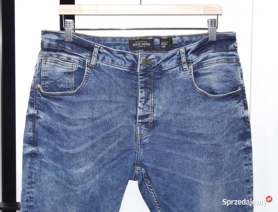 House świetne spodnie nowe W34 L34