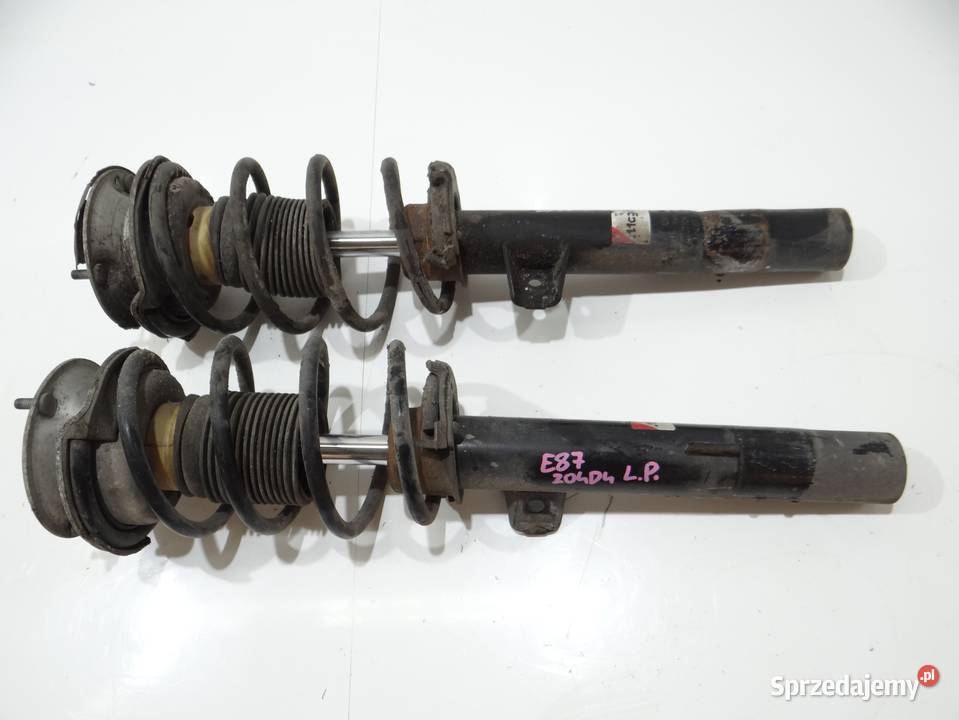 AMORTYZATORY PRZÓD KOMPLET BMW E87 204D4 lubelskie Strzyżewice