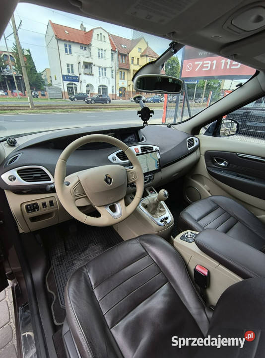 Renault Scenic ALU17 Navi SKÓRA AlpineDLS kujawsko-pomorskie Bydgoszcz sprzedam