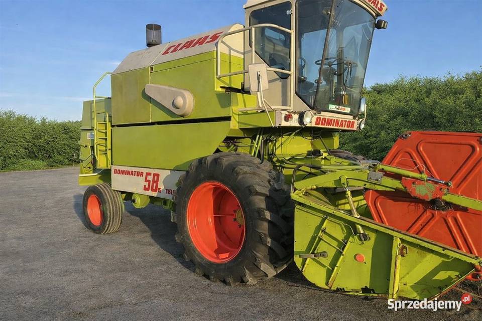 Kombajn zbożowy CLAAS DOMINATOR 58 S100 Łódź
