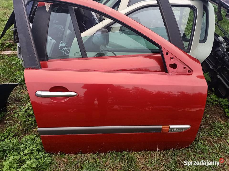 Drzwi renault laguna II prawy przód przednie zachodniopomorskie