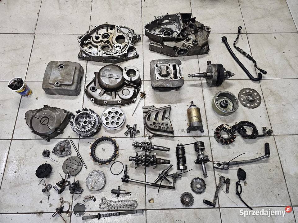 Hyosung XRX 125 silnik części RX 125 kapa Jelenia Góra