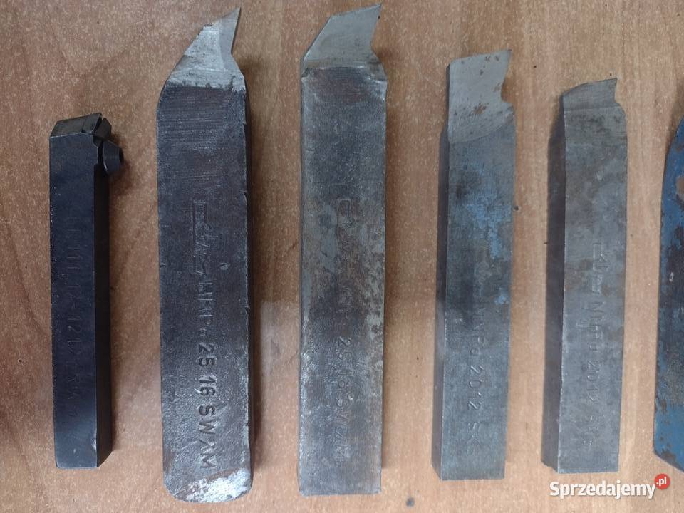 Noże tokarskie 9 komplet używane Stargard sprzedam
