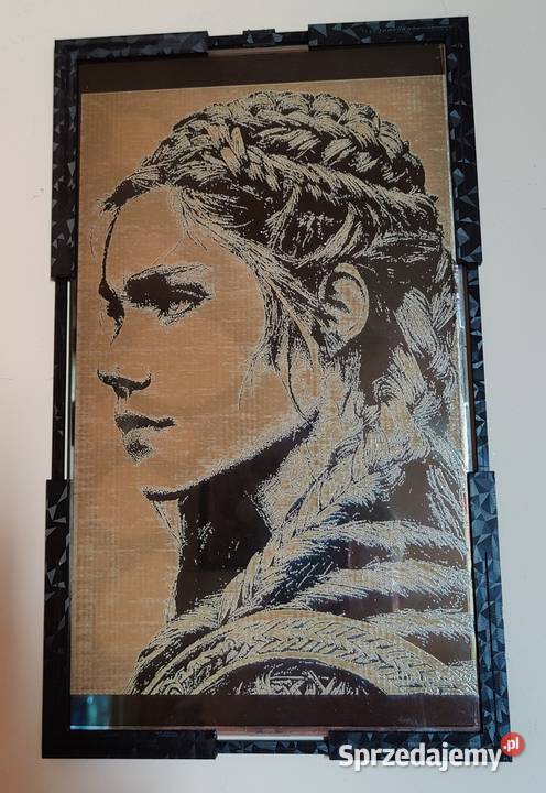 Obraz na czarnym szkle unikat niesamowity efekt Pszczyna sprzedam