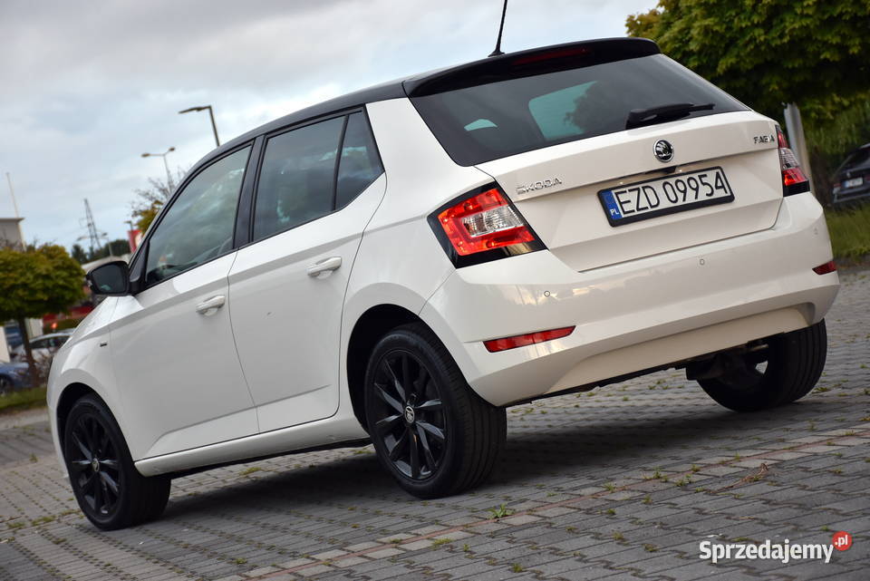 Skoda Fabia III Lift EDITION 10MPI 75 BOGATA wspomaganie kierownicy Zduńska Wola