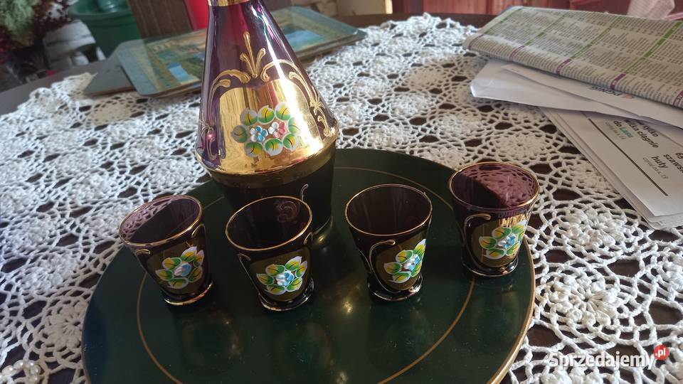 Piekny KOMPLET Bohemia Warszawa