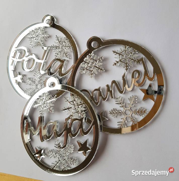 Ozdoba personalizowana zawieszka srebrna Pozostałe Częstochowa
