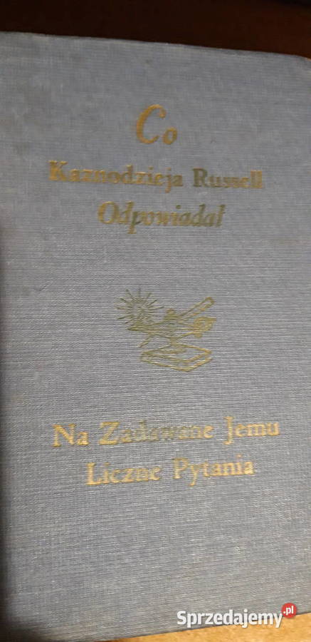 Co kaznodzieja Russell odpowiadał Na zadawane religioznawstwo, nauki teologiczne Iwno