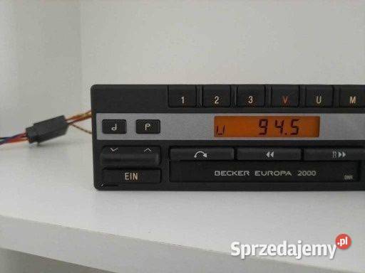 Kolekcjonerskie radio kasetowe Mercedes Becker zachodniopomorskie Koszalin