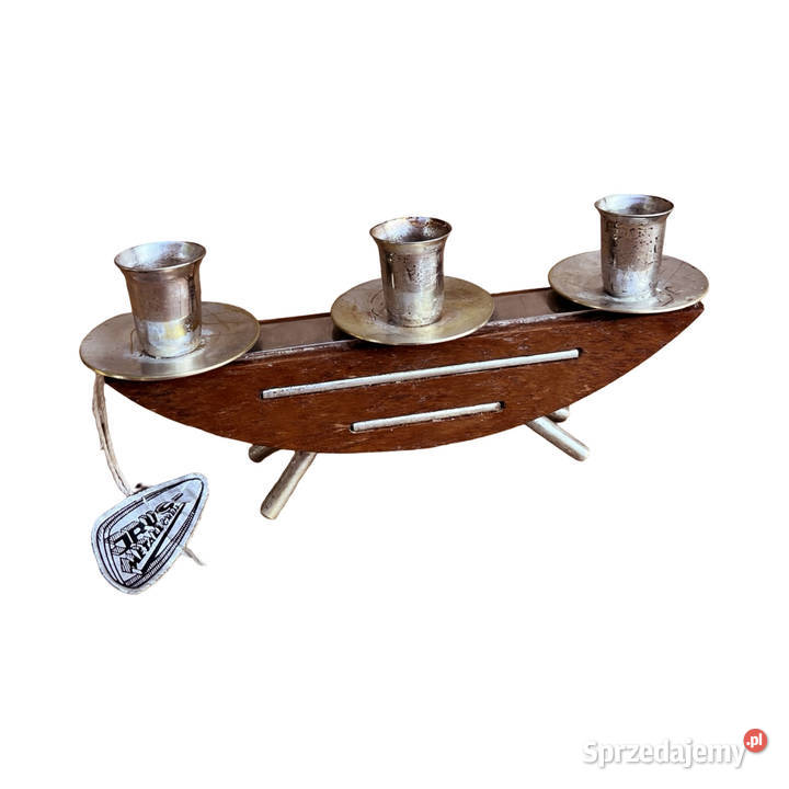 Stylowy midcentury modern świecznik JRUSMetall mazowieckie Warszawa