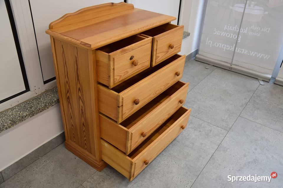 komoda z drewna sosnowego nowa Olsztyn