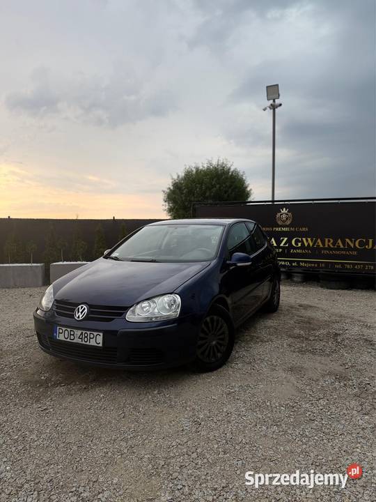 Volkswagen Golf 5 14 MPI 75 140 przbiegu stan Śrem