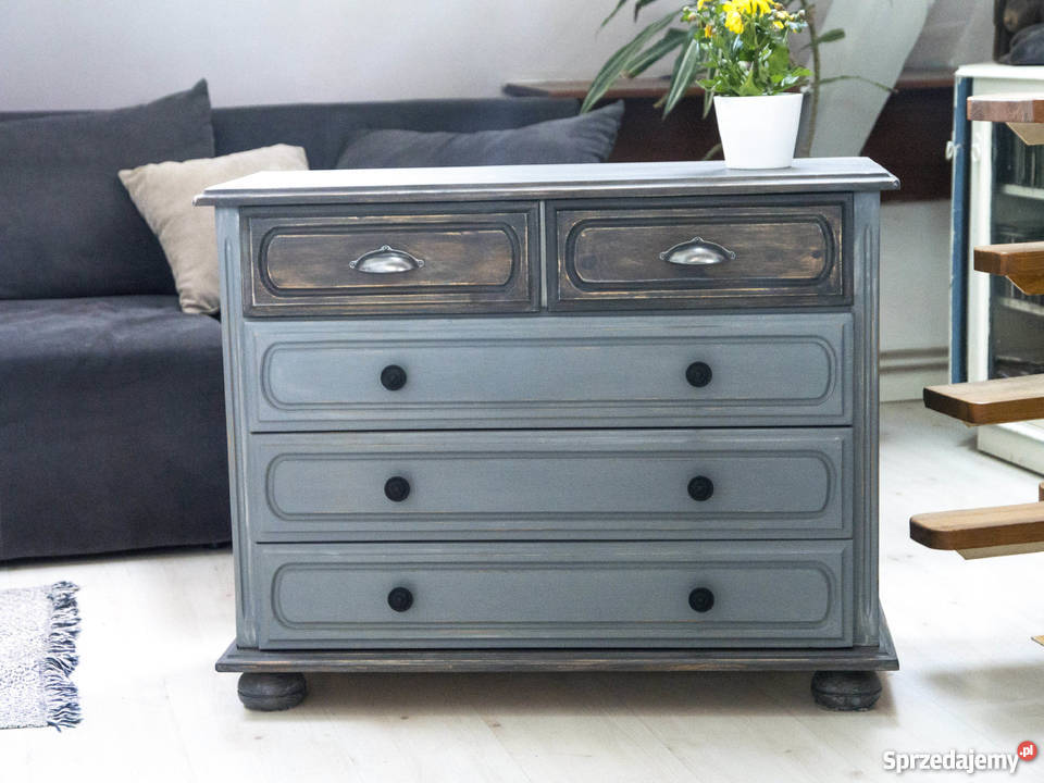 Komoda sosnowa odrestaurowana
