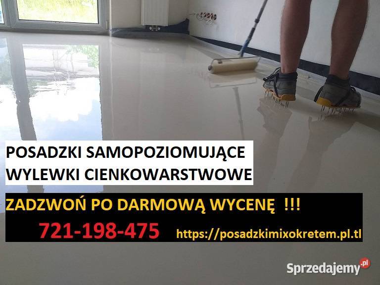 Podłogi Anhydrytowe POSADZKI CEMENTOWE mazowieckie Warszawa