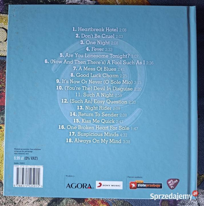 Elvis Presley wiecznie żywy 1 CD Kraków