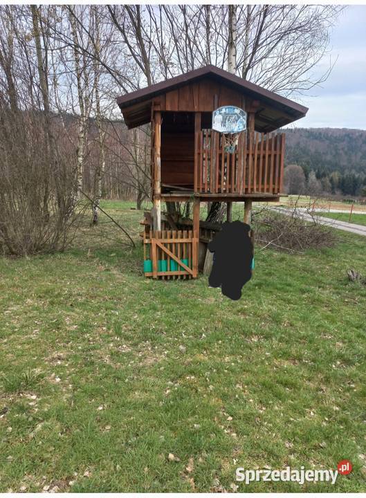 Plac zabaw drewniany Glinik Średni