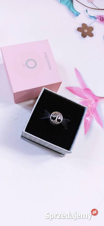 Charms Ażurowe Drzewo Korzenie Rodzinne PANDORA srebrne mazowieckie