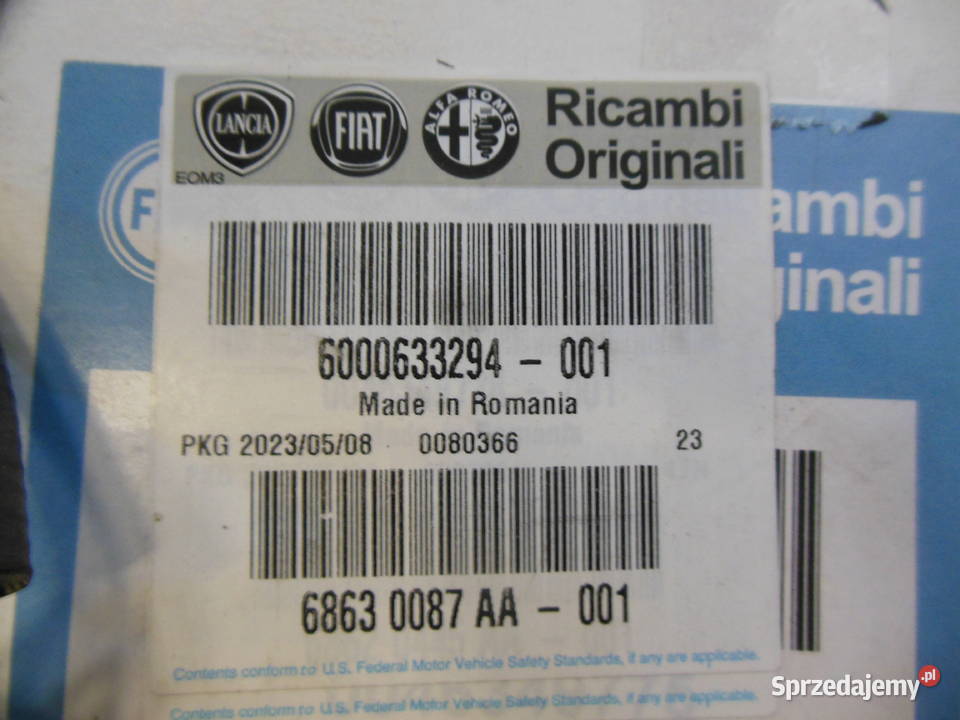 SONDA NOX CZUJNIK FIAT DUCATO III 23 D 463457270 Kozy