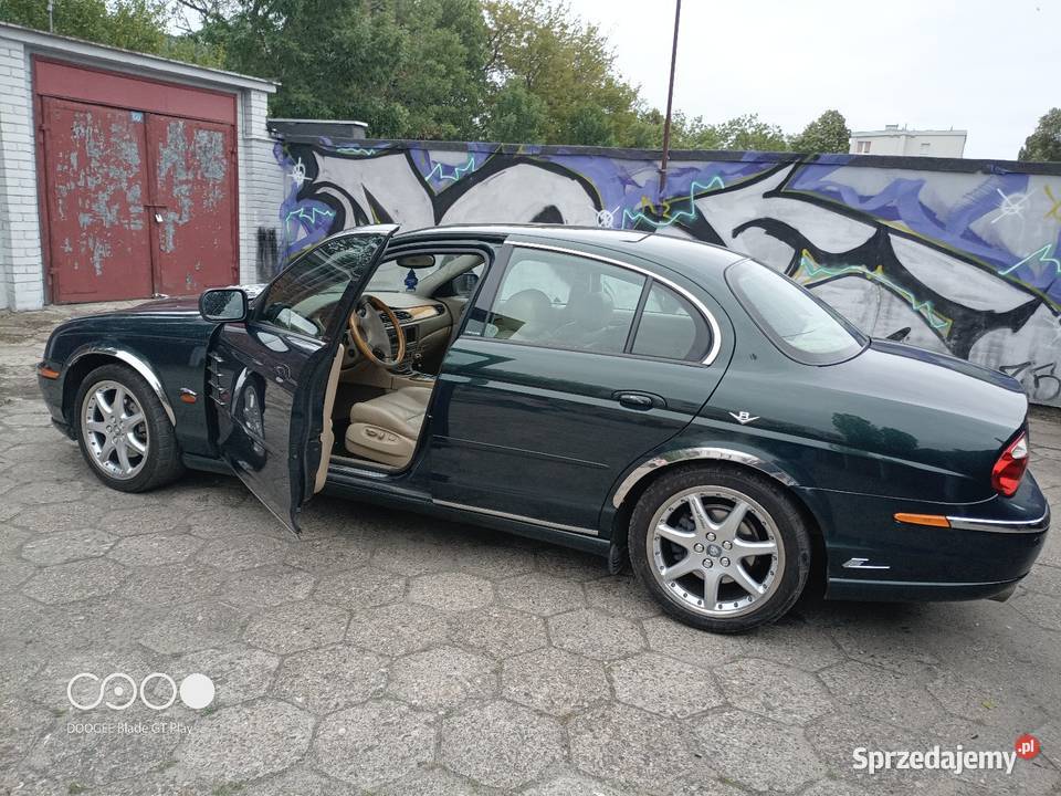 Jaguar s type 40 benzyna 286 koni automat bez Rok produkcji 2000 mazowieckie Warszawa