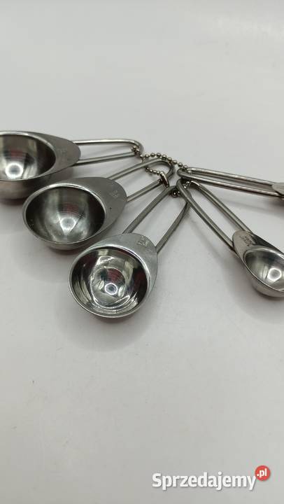 Metalowe marki łyżeczki zestaw 5 sztuk Zamość