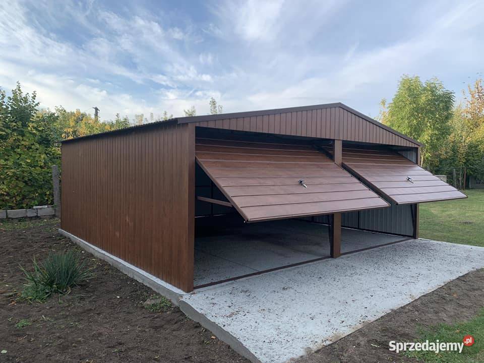 Garaże blaszane na każdy wymiar mocny trapez