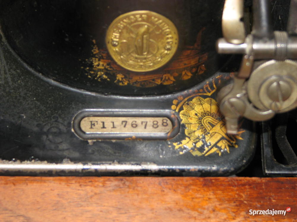 zabytkowa maszyna do szycia SINGER Kamieniec Wrocławski