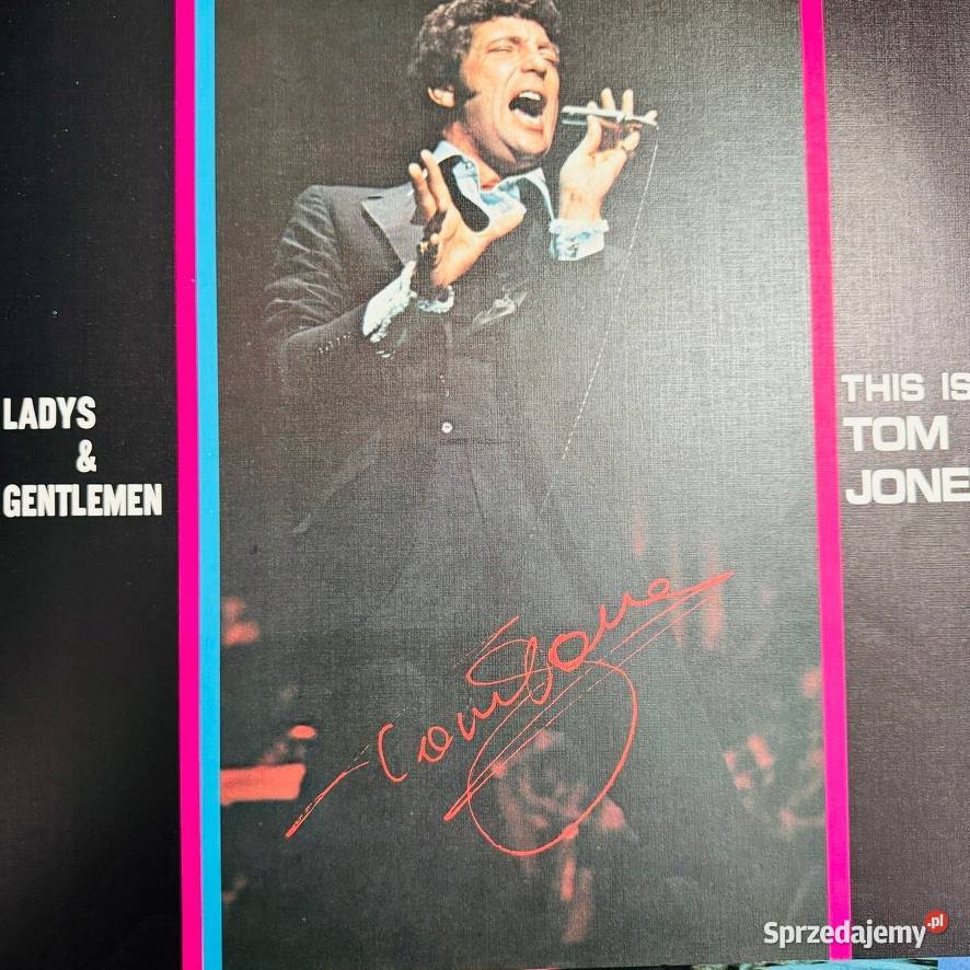 Tom Jones Live In Las Vegas EXEX Japan Obi LP