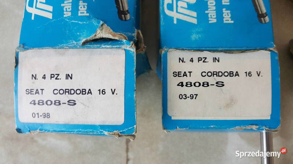 Zawór dolotowy 4808S vwAudiSeat komplet wysyłka Silniki i osprzęt sprzedam