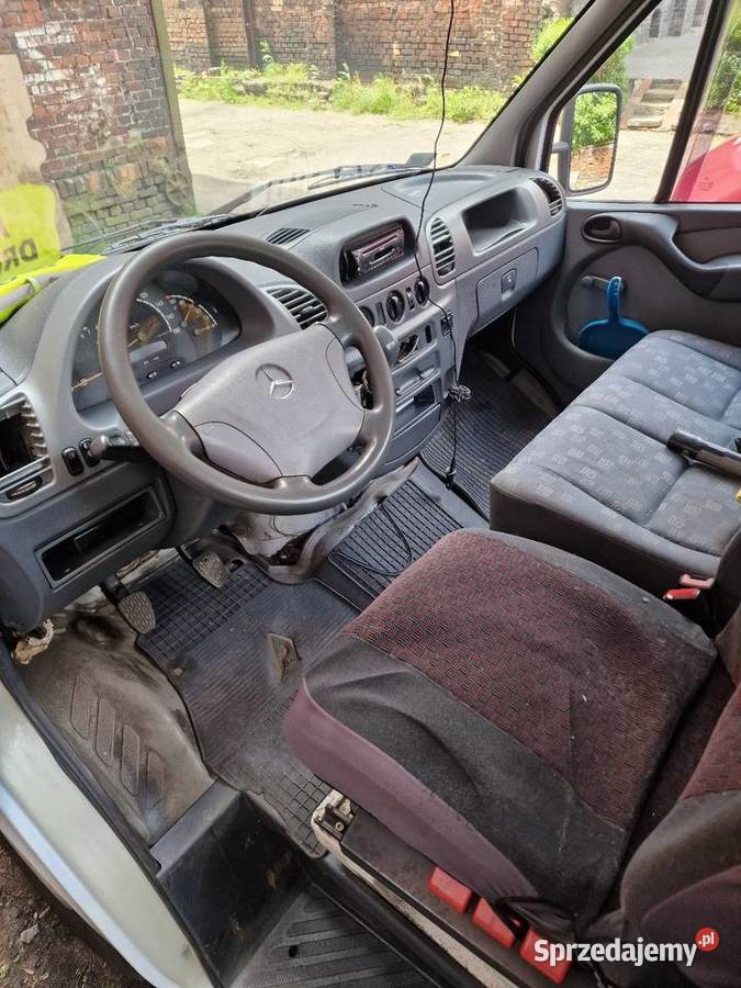 Mercedes sprinter 22 laweta alu najazd 52m Chorzów