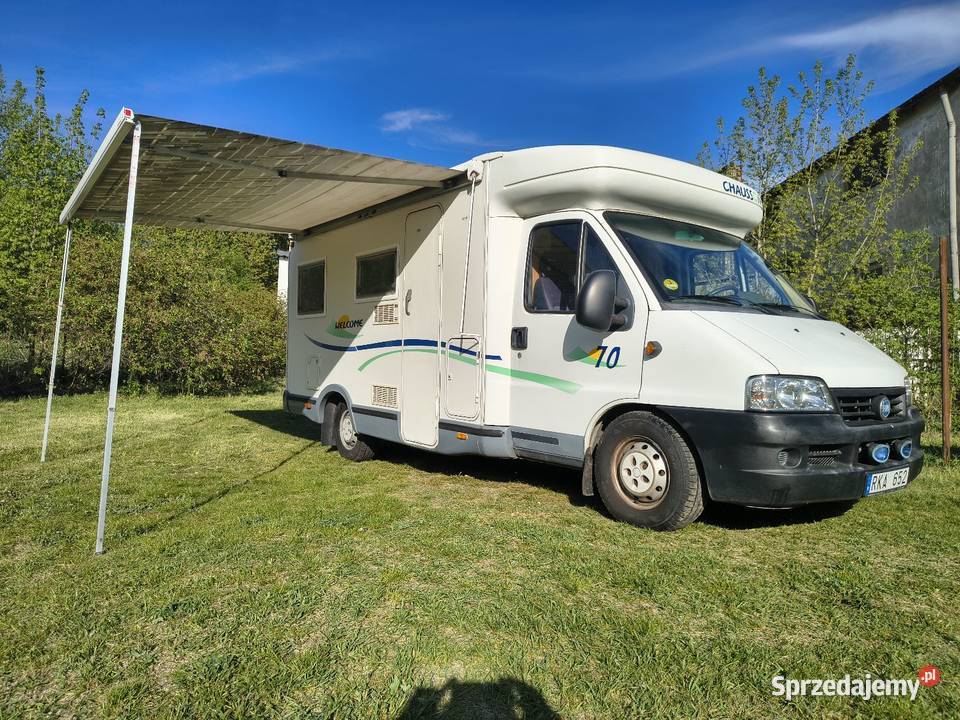 Zadbany camper półintegra 6 osobowy silnika 28 lubelskie Lublin sprzedam