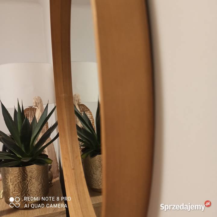 Okrągłe lustro w ramie Lustra Mielec