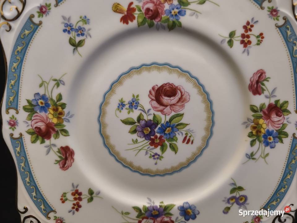 Patera angielska Tuscan Lowestoft Chełm