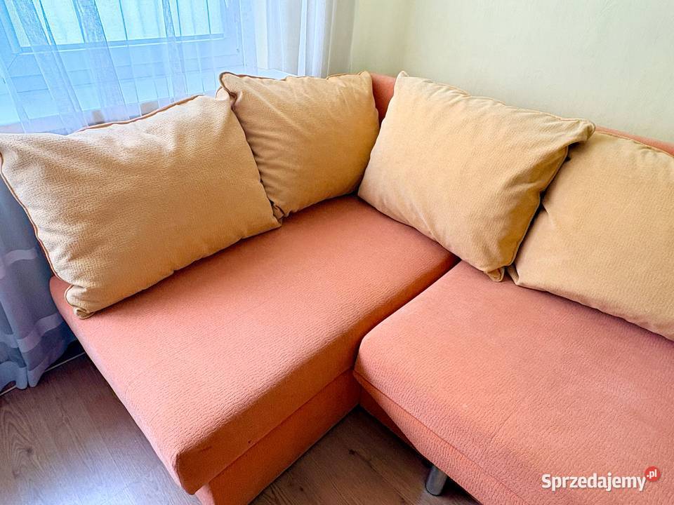 Sofa Kanapa Narożna W Stylu Skandynawskim Suchy Las
