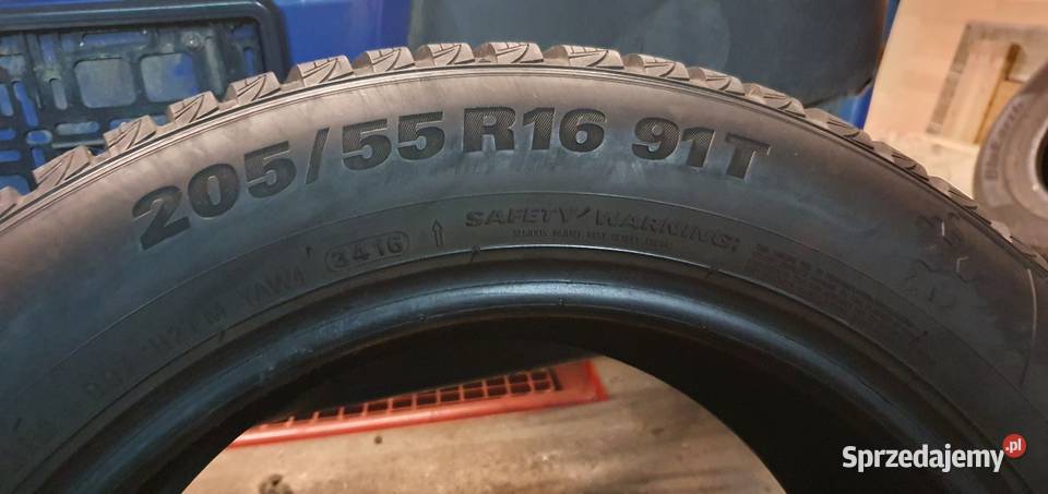 2x 16 20555 R16 opony zimowe WYSYŁKA Samochodowe Pobiedziska