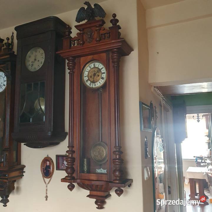 Kompletny zegar linkowyporcelana seledynka 185 Wrocław