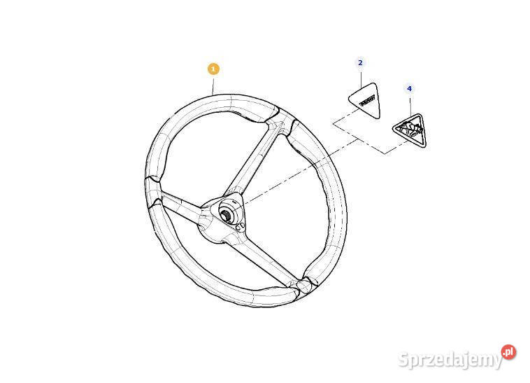 Fendt 828 Vario kierownica koło kierownicy Jastrzębniki sprzedam