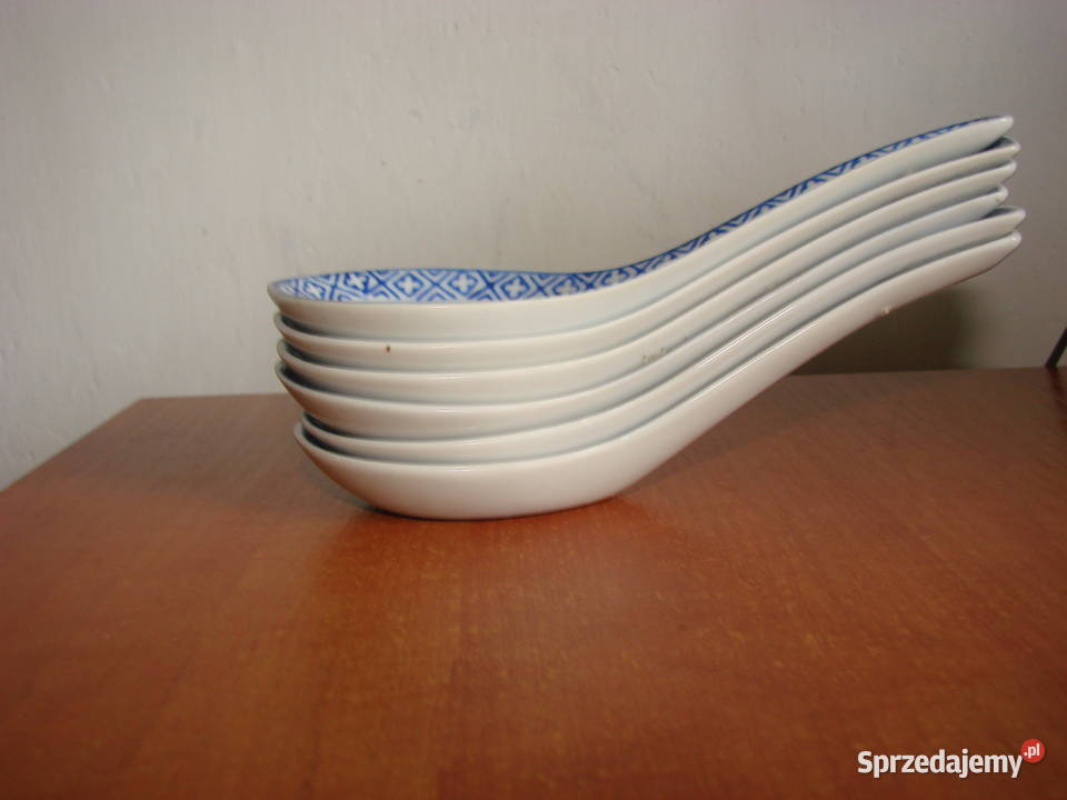 łyżeczki chińskie ryżowa porcelana Pruszcz Gdański