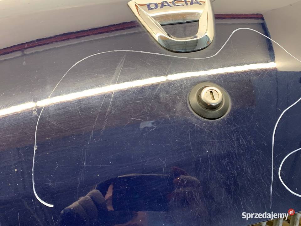 KLAPA TYŁ DACIA SANDERO II Hatchback BLEU NAVY
