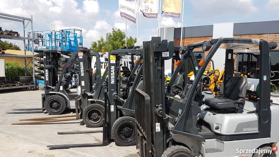 Wózek widłowy czołowy Nissan U1D2A25LQ GWARANCJA Wrocław