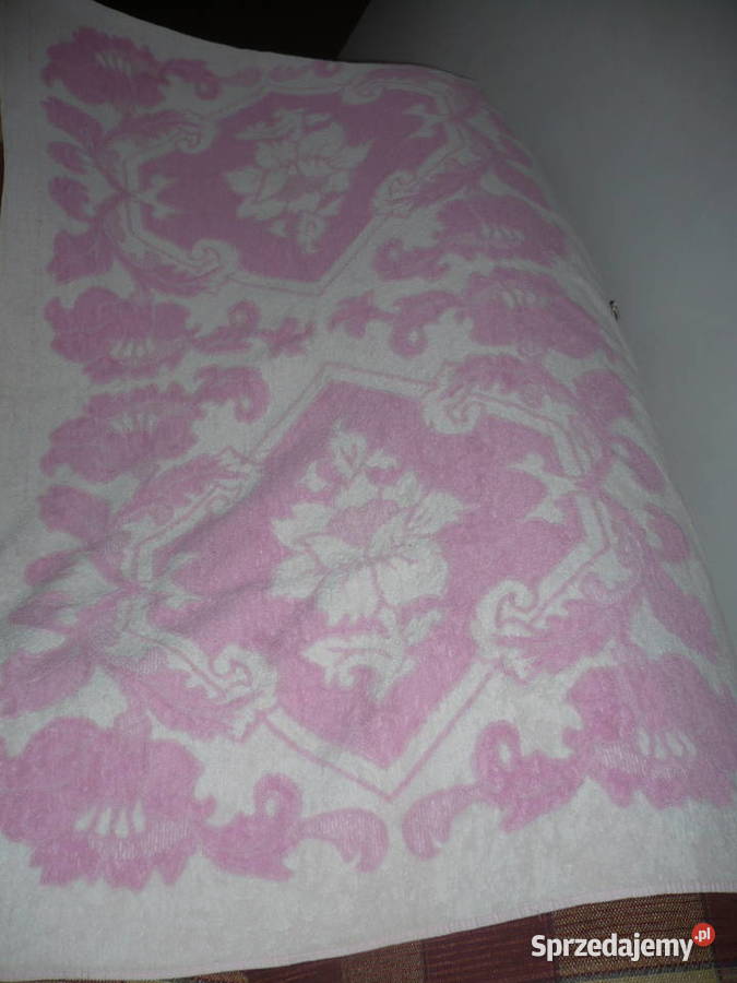 gruby ręcznik z czasów PRL 142 łódzkie Zduńska Wola