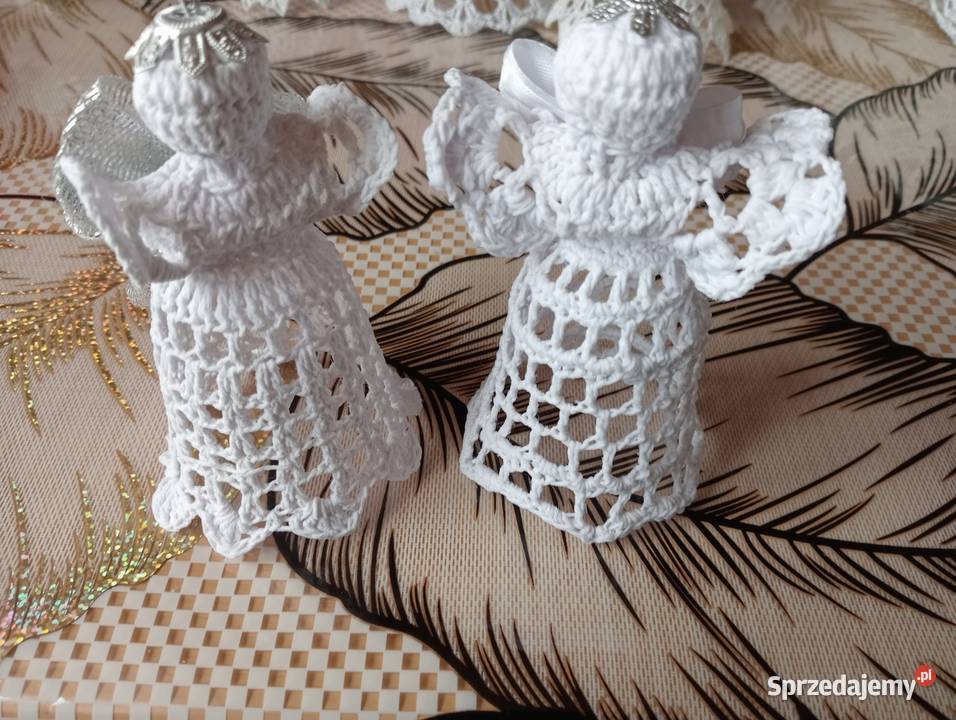 Ozdoby choinkowe ręcznie szydełkowane Gostynin