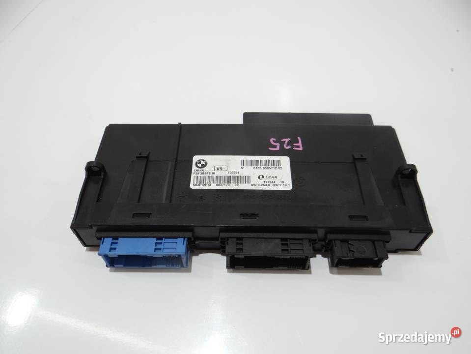 MODUŁ KOMFORTU BMW X3 F25 9305712 Strzyżewice