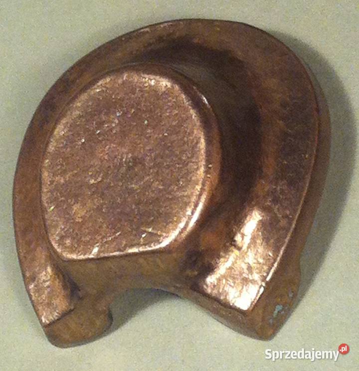 Popielniczki mosiężne w kształcie podkowy stare małopolskie sprzedam