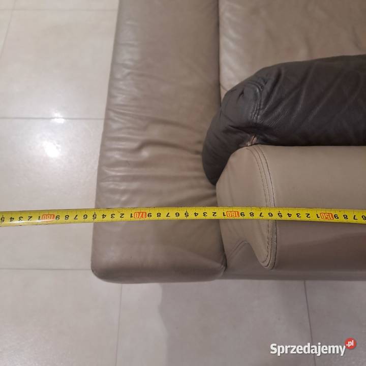 Narożnik skórzany rozkładany Bydgoskie Meble