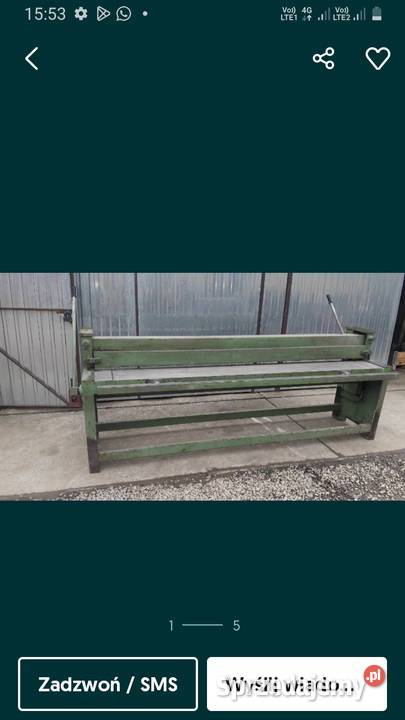 gilotyna ręczna mazanek 2500x1 Produkcja Kraków