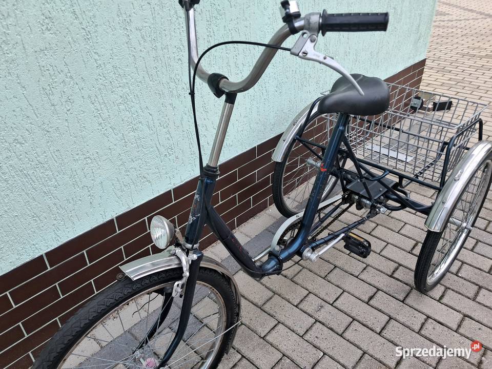 Rowerowy trójkołowy z mechanizmem różnicowym Milicz sprzedam