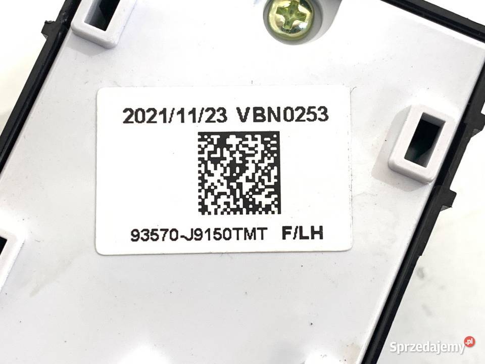 PRZEŁĄCZNIK SZYB HYUNDAI KONA 93570J9150 Mechanizmy opuszczania szyb podkarpackie