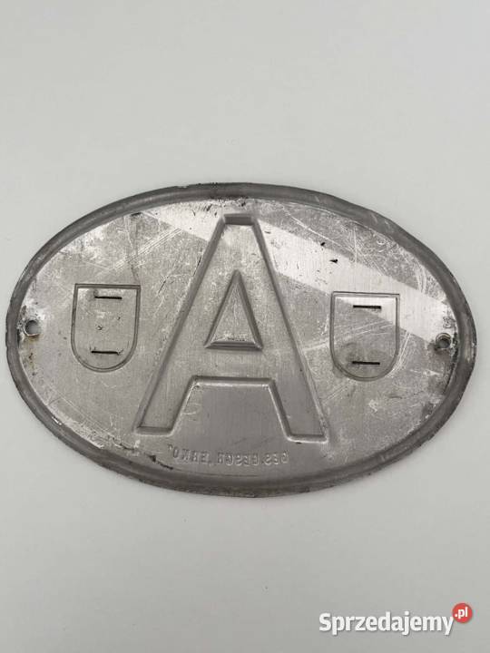 Emblemat znak tabliczka wyróżnik owalny Lublin